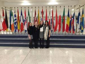 At European Parliament. Formally dressed in our professional business attire. Danish politicians often wear jeans and definitely do not wear a tie.